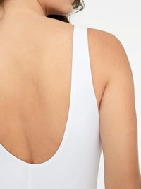 Swimsuit with mesh and cups