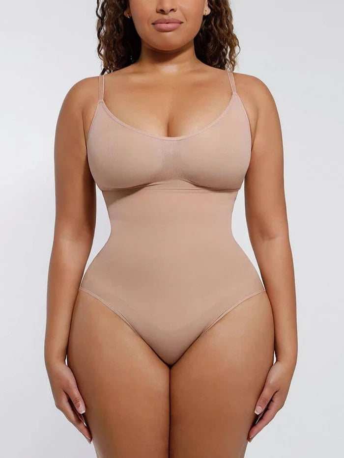 Seamless shaping bodysuit