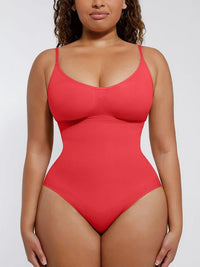 Seamless shaping bodysuit