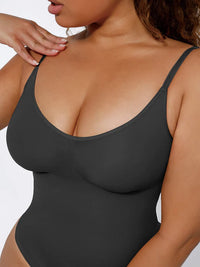 Seamless shaping bodysuit