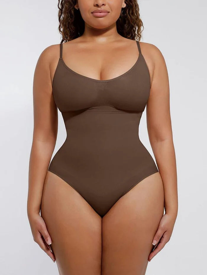 Seamless shaping bodysuit