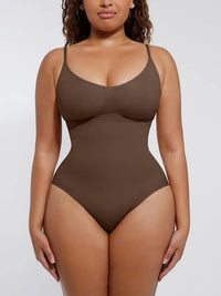 Seamless shaping bodysuit