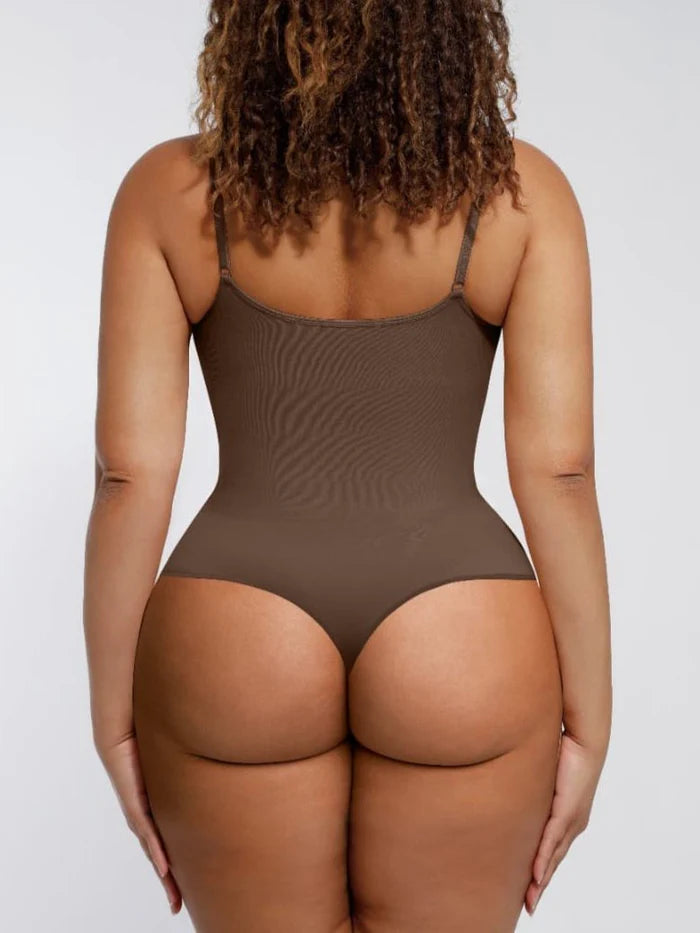 Seamless shaping bodysuit