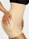 Waist & butt shaper with high waist and removable pads