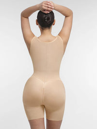 U-shaped full body shapewear with bust support and butt lift