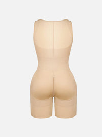 U-shaped full body shapewear with bust support and butt lift