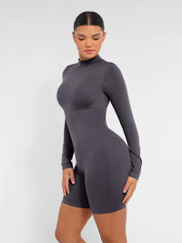 Shaping jumpsuit with bust support and high comfort