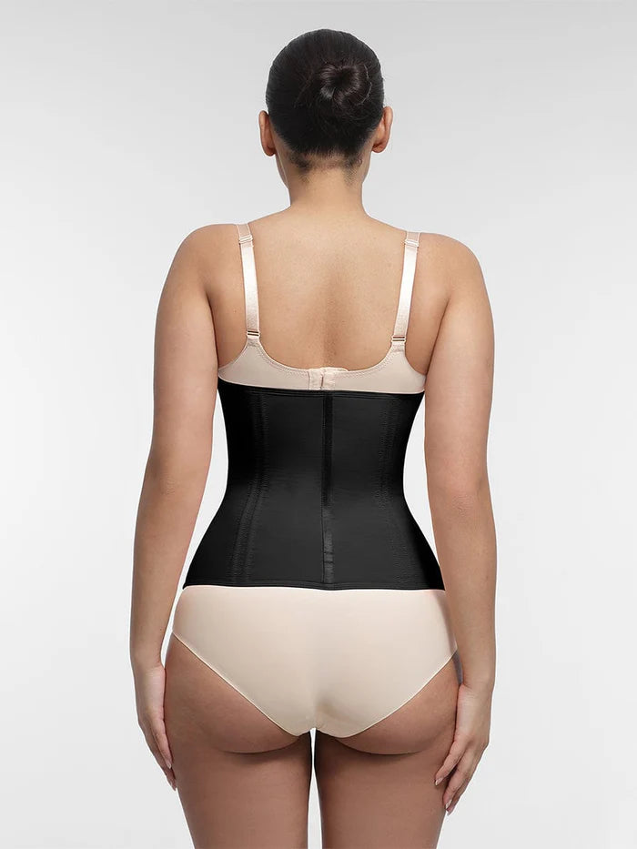 Waist trainer with high compression and tummy control