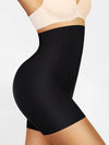 Waist & butt shaper with high waist and removable pads