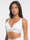 Comfortable V-neck modal bralette with pads