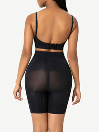 High-waisted shorts butt lifter + waist slimming