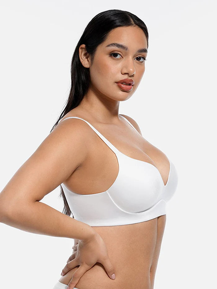 Comfortable wireless push-up bra