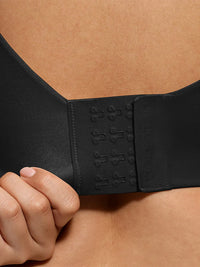 Comfortable wireless push-up bra