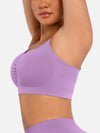 Seamless shaping bra with support