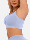 Seamless shaping bra with support